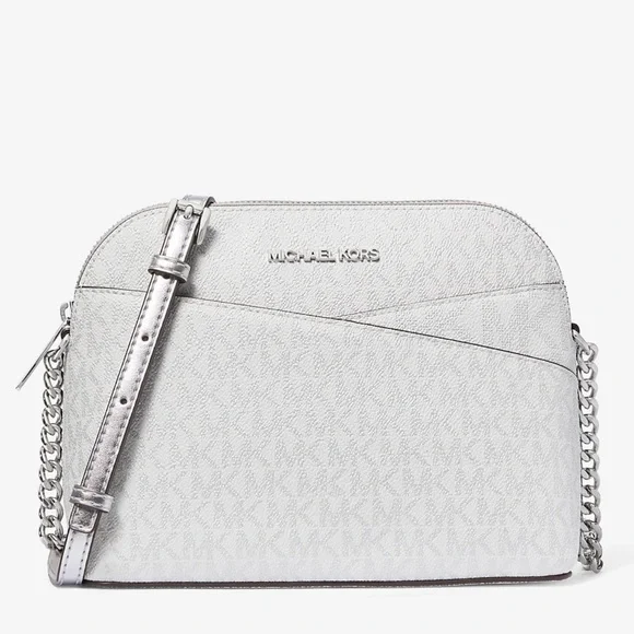 Michael Kors Jet Set Travel Medium Signature Logo Dome Crossbody Satchel Bag
NWT - Picture 4 of 16